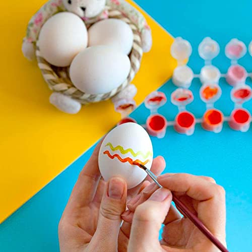 CALPALMY wooden egg dye-ready surface for colorful crafts