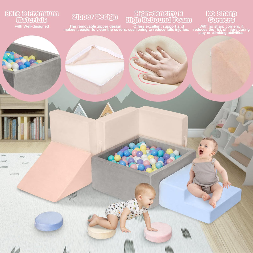 Camelus machine washable covers simplify cleaning after active play sessions.