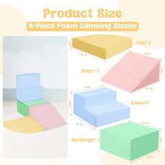 Camelus dense foam cushions help comfy climbs and crawls for toddlers