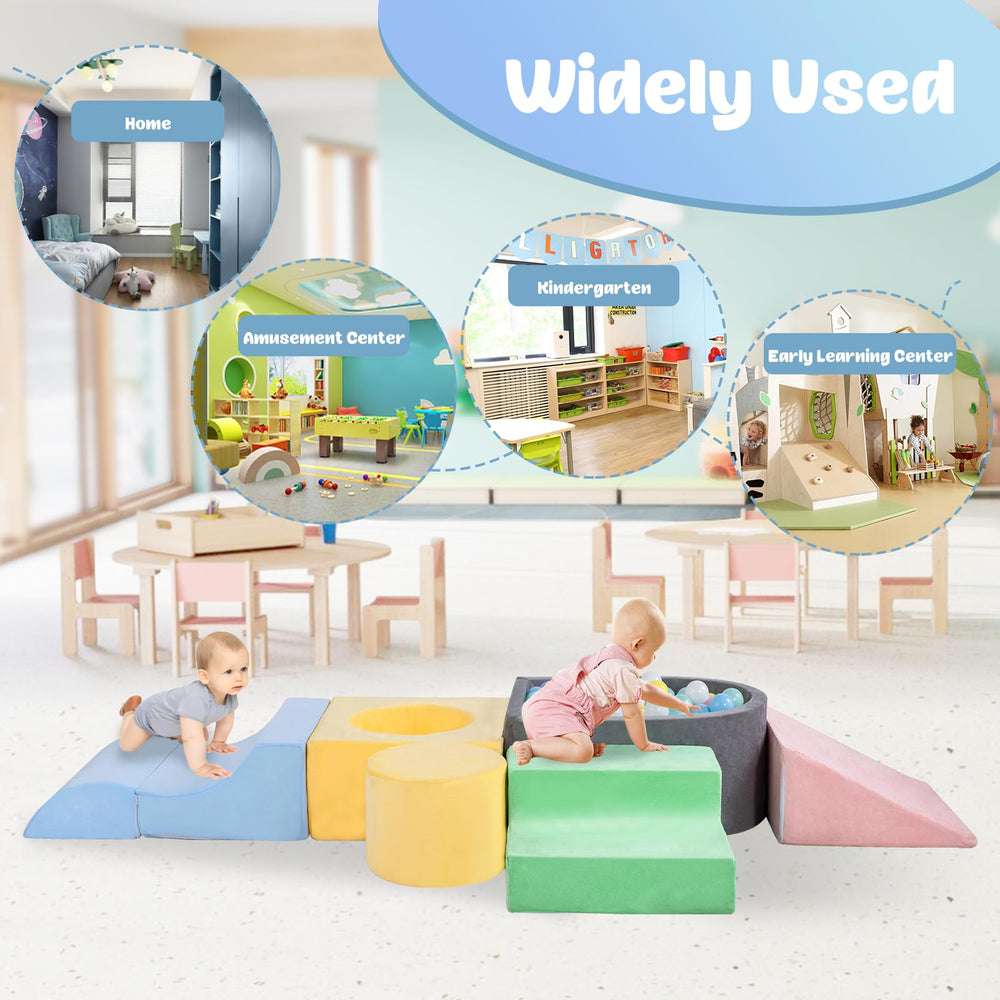 CAMELUS machine-washable covers simplify cleaning after play.