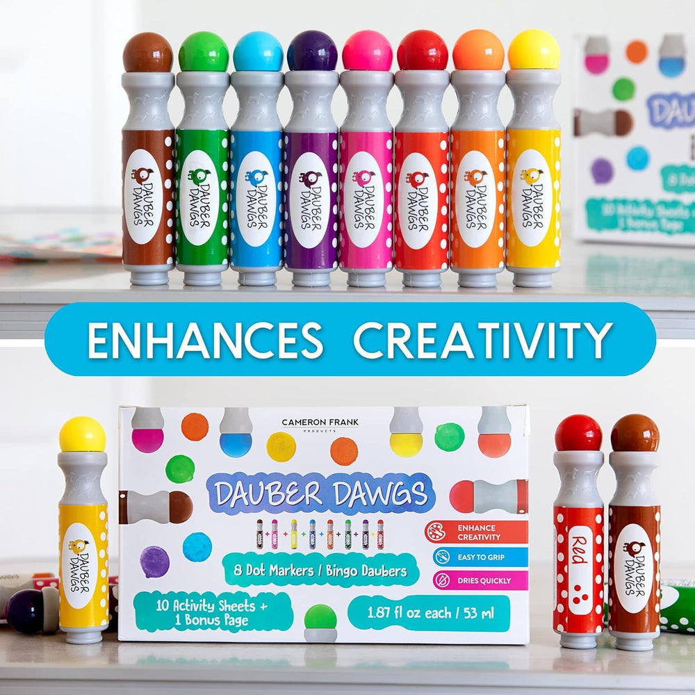 Cameron Frank Dauber Dawgs ergonomic grip aids easy handling during crafts