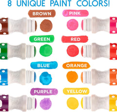 Cameron Frank Dauber Dawgs mess-free art session with easy wipe cleanup