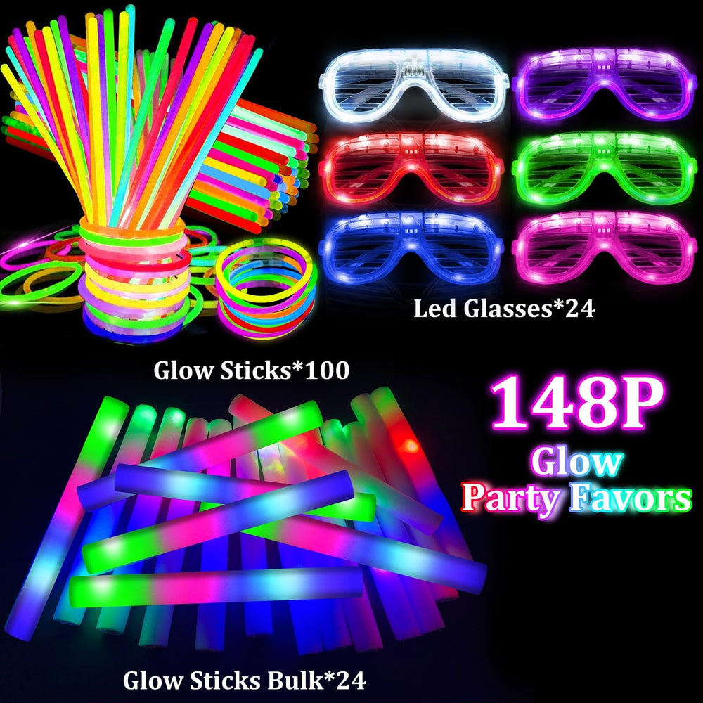 Camlinbo glow party set at pool or wedding for bright ambiance.