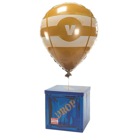 CAMP LINER Loot Drop Box 14-inch gift packaging for parties.