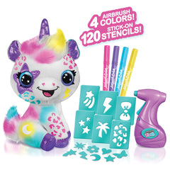 Canal Toys Battery powered airbrush operation enables smooth color transitions on fabric