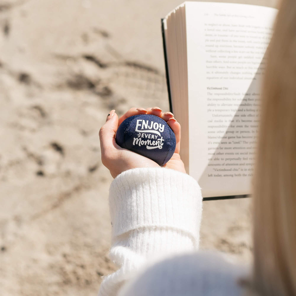 Candessential Candescent stress balls in action, easing tension and boosting concentration.