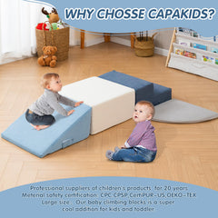 CAPAKIDS removable cover simplifies cleaning after playful sessions.