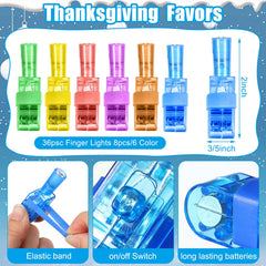 Capoda winter finger lights glow with a snowman projection for holiday cheer.