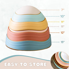 Capri & Camden Co. Balance Stones gift-ready packaging for toddlers.