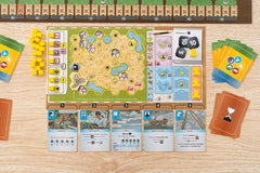 Capstone Games Ark Nova sponsors-cards illustrate funding options and revenue management during play