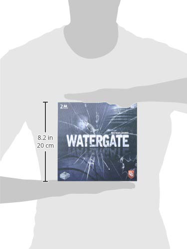 Capstone Games Watergate two-player setup enables fast strategic sessions