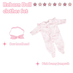 CARANOVO pink bow headband complements the outfit for charming accessories