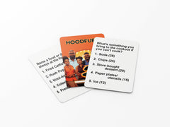 Card Plug HoodFued2 family reunion play setup for inclusive, high-energy gameplay.