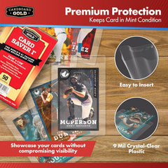 Bulk-pack storage helps organize large trading card collections.