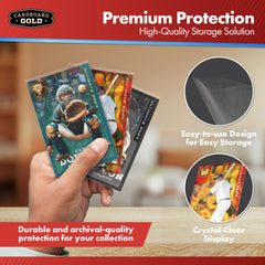 Cardboard Gold 5000-pack provides ample supply for serious collectors.
