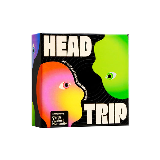 Cards Against Humanity Head Trip board and chips for dynamic group play.