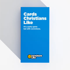 Christians Like Cards instruction sheet for quick, smooth setup.