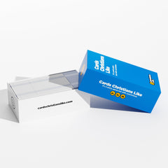 Christians Like Cards white cards pile ideal for quick rounds.