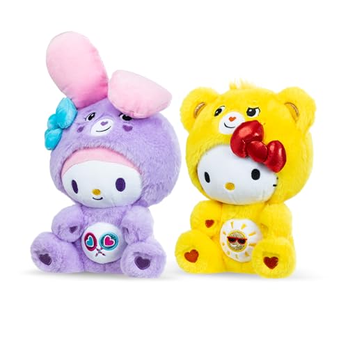 Care Bears Funshine Bear with sunny belly badge brightens play