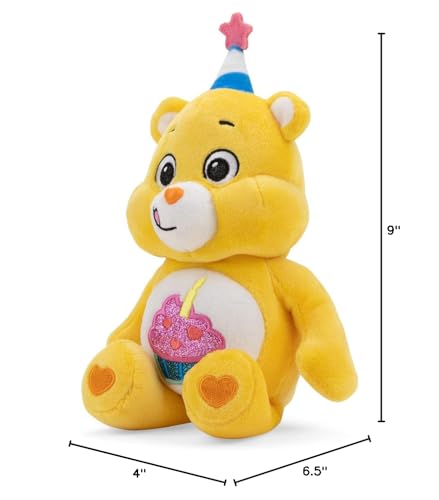 Care Bears soft-huggable plush material provides cozy cuddles during stories