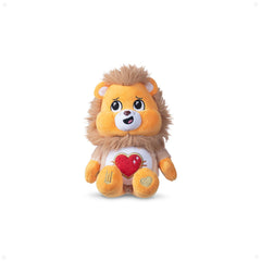 Care Bears Tenderheart Lion closeup belly badge highlights the crossover charm for fans.
