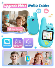 Careenoah video walkie talkies rear camera supports discreet viewing during games.