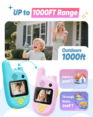 Careenoah video walkie talkies video call lets kids share moments with friends.