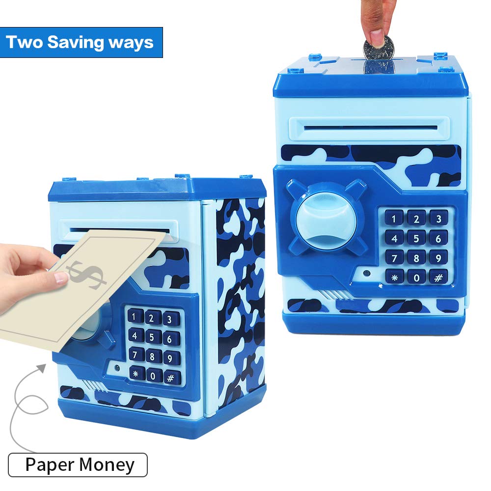 Cargooy compact design portable piggy bank for on-the-go saving