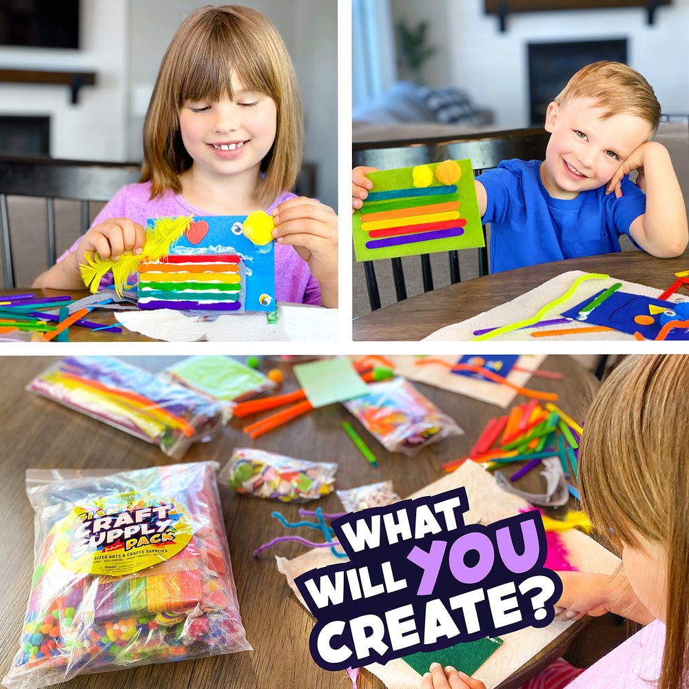 Carl & Kay googly eyes, pom-poms, feathers and foam shapes for lively decorations and character creations