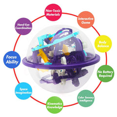Carlerait Maze Ball high-quality construction ensures durable play