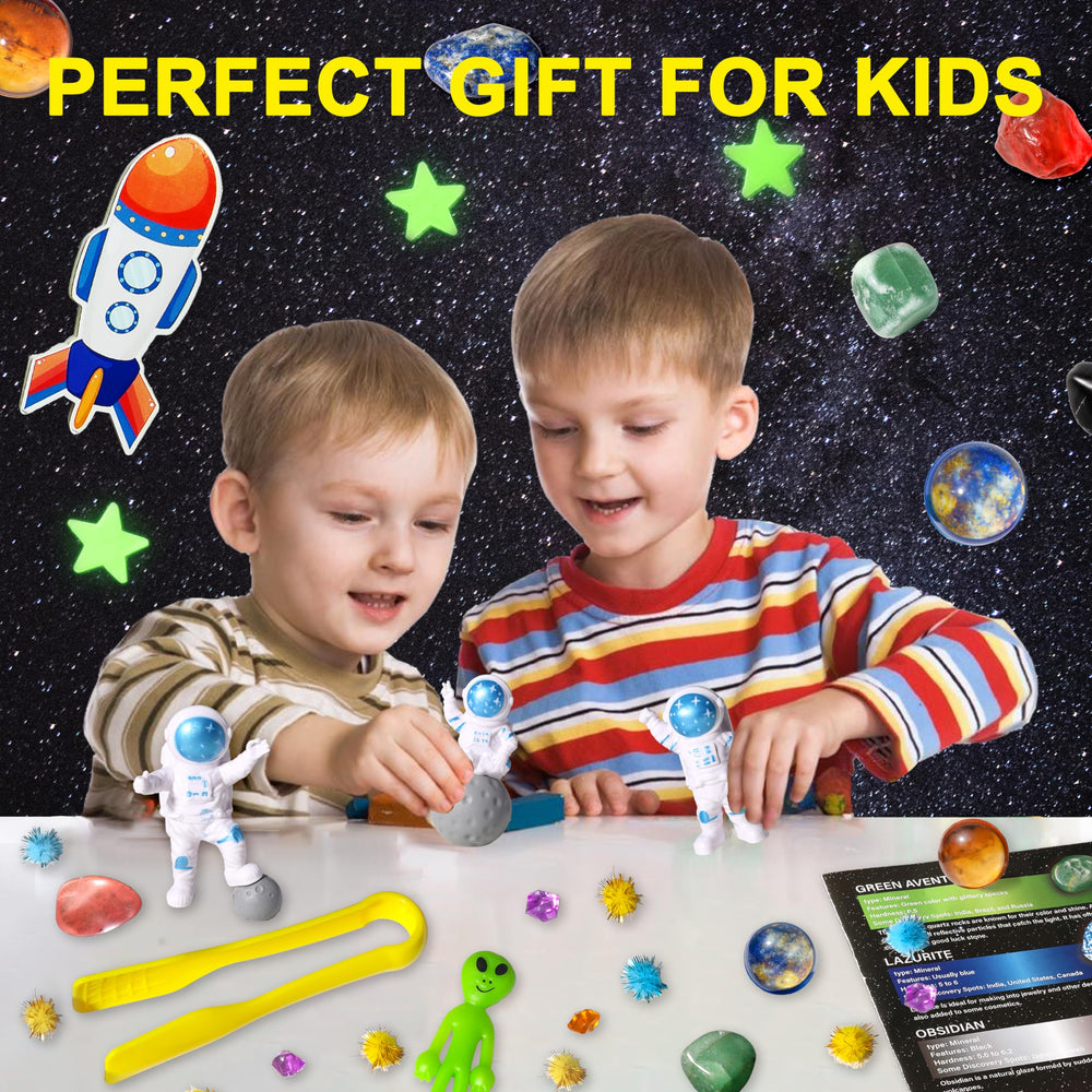 Included scoop and tong promote precise digging and motor skills