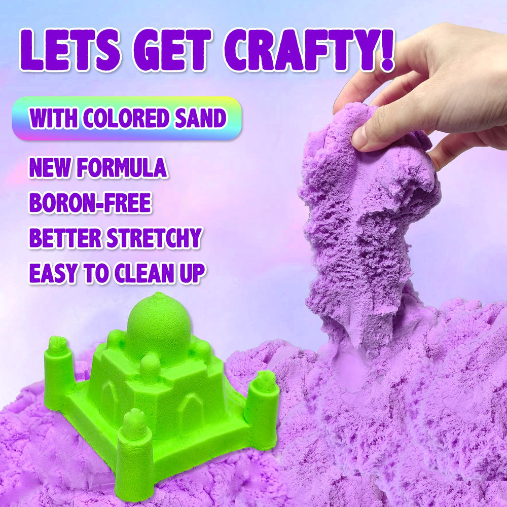 Carolart Safe, environmentally friendly sand materials for kids