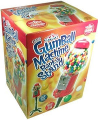 CAROUSEL Junior gumballs tubs beside bank for quick restock