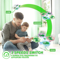 Carox Clover Drone batteries swap easily for continuous play.