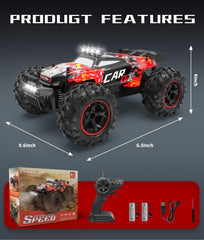 Carox proportional throttle enables smooth starts and turns.
