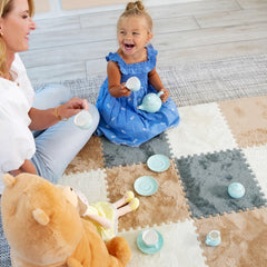 CARPETBOX non-slip texture helps keep mats in place during play