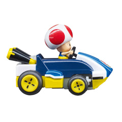 Carrera Toad 2.4GHz technology enables interference-free multi-car racing.