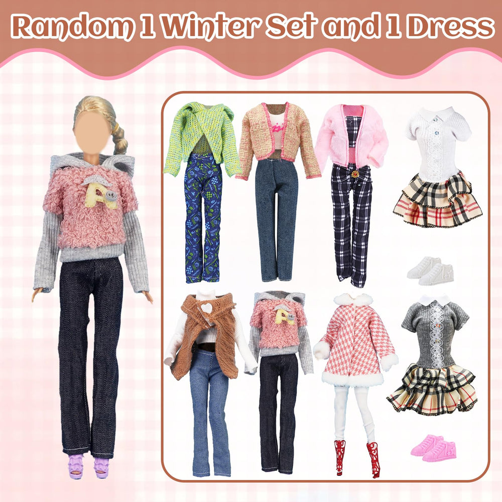 Carreuty doll shoes collection for 11.5-inch dolls, durable design