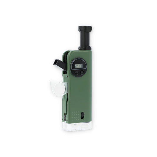 Carson X-Scope 30x microscope for close-up viewing of leaves and tiny insects
