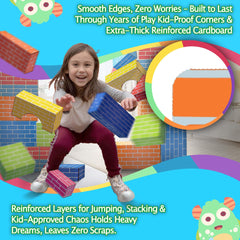 Cartboatoy blocks with step-by-step manual simplify setup for quick play.