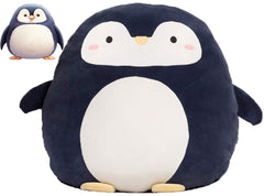 CASAGOOD penguin pillow with 16.5 inch height, a cuddly plush for cozy hugs.