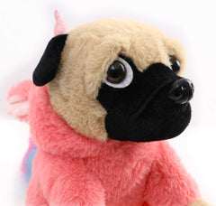 CASAGOOD Pug Unicorn Plush enhances imaginative play with kids