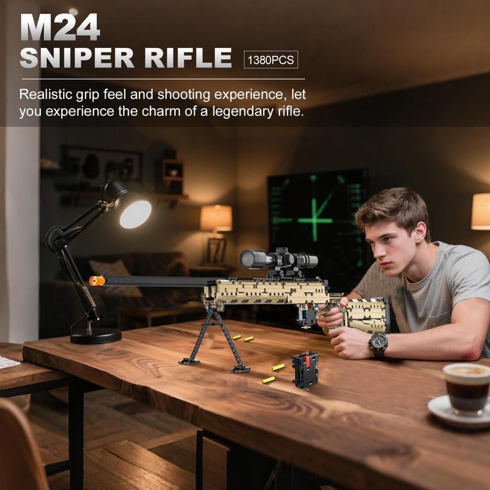 CASEIER M24 firing-action-demo displaying realistic play action.