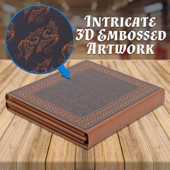 CASEMATIX DM Screen US Letter fit accommodates standard game materials.