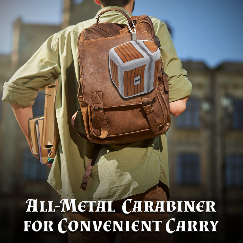 CASEMATIX Mimic D20 dice ready for your next campaign.