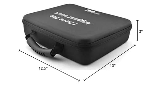 CaseStache durable handle and compact design for easy transport.