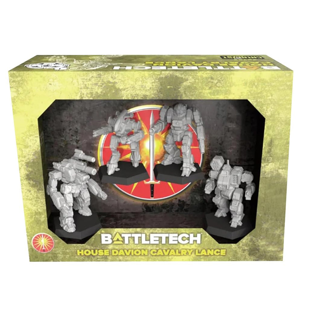 Catalyst BattleTech Hellspawn front view for agile Davion cavalry in fast skirmishes