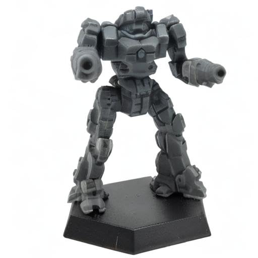 Catalyst Battletech Urban Lance miniature in a bold battle pose on terrain.