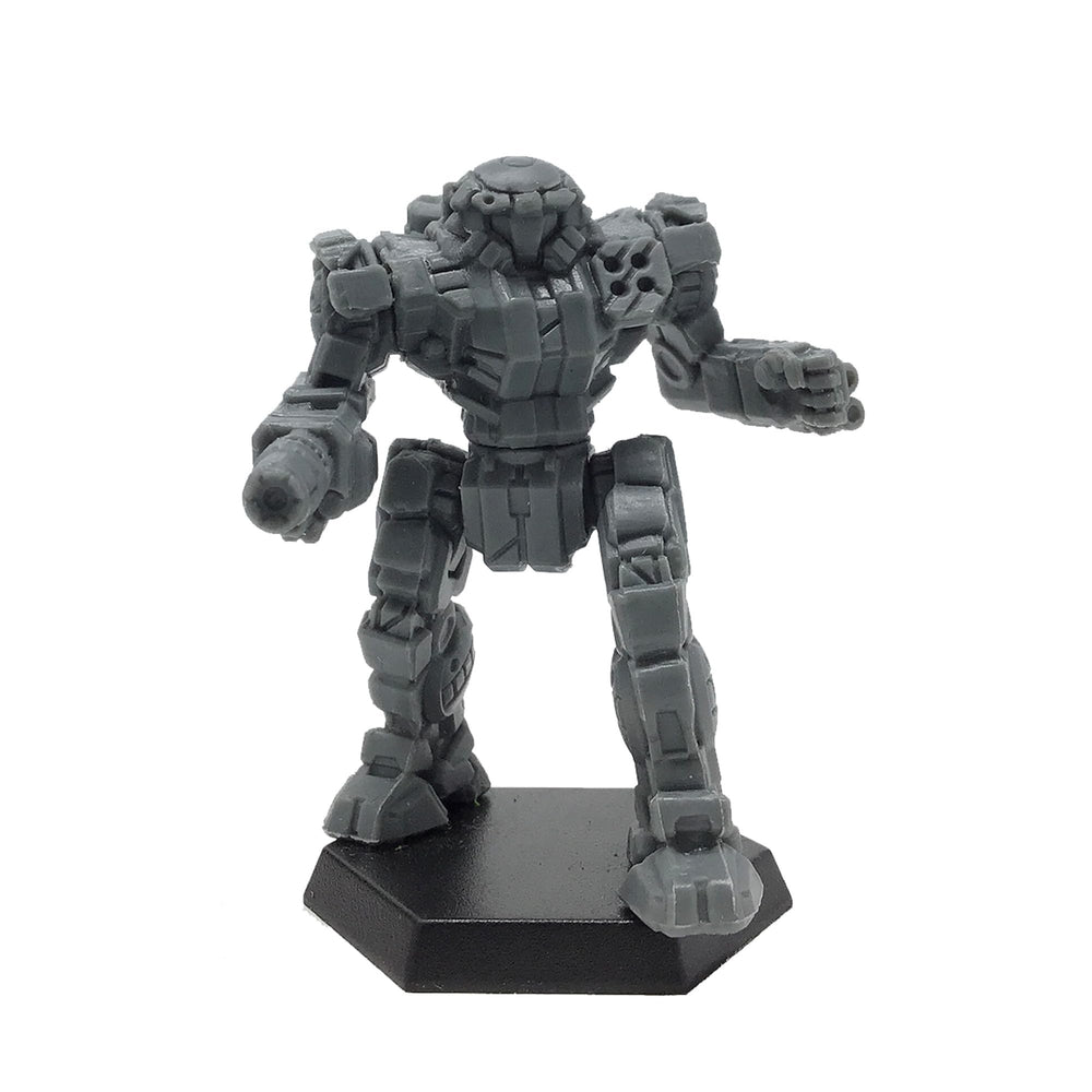 Catalyst Battletech Urban Lance unpainted miniatures inviting customization.