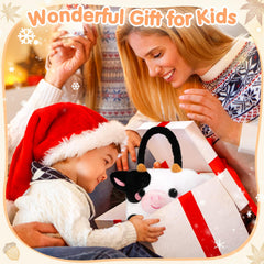 CatchCute cow plush bag gift-ready box, a delightful present